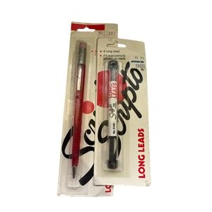 VINTAGE Classic‎ Combo SCRIPTO Mechanical Twist Pencil 1.1 Mm w/ Lead W/Eraser